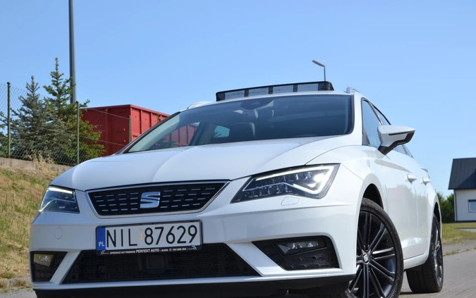 Seat Leon cena 70800 przebieg: 163198, rok produkcji 2019 z Iława małe 781